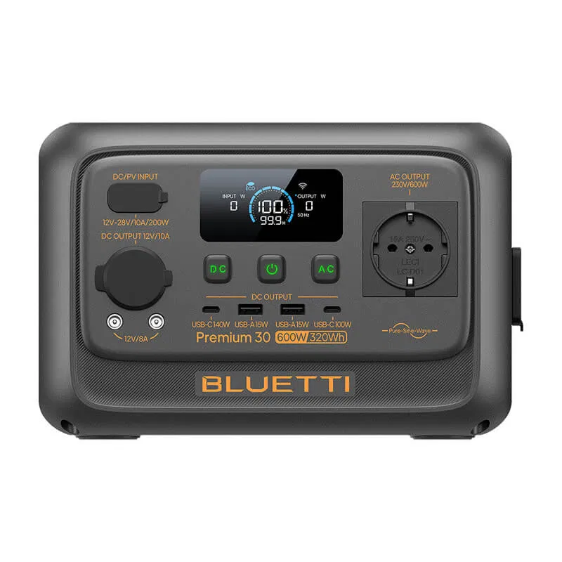 BLUETTI Premium 30 V2 600W 320Wh Przenośna stacja zasilania 2