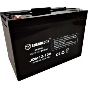 Enerblock JDM AGM 12V 100Ah Akumulator