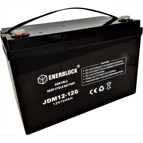Enerblock JDM AGM 12V 120Ah Akumulator
