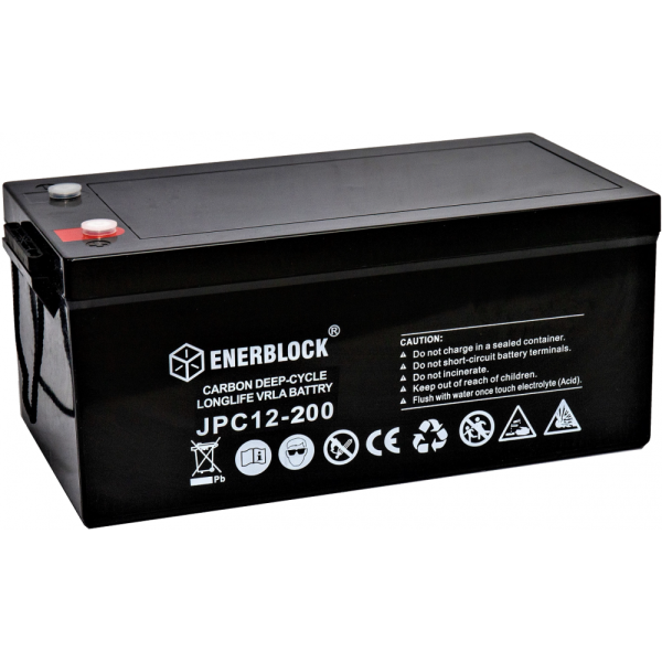 Enerblock JPC Carbon Extreme 12V 200Ah Akumulator węglowo ołowiowy