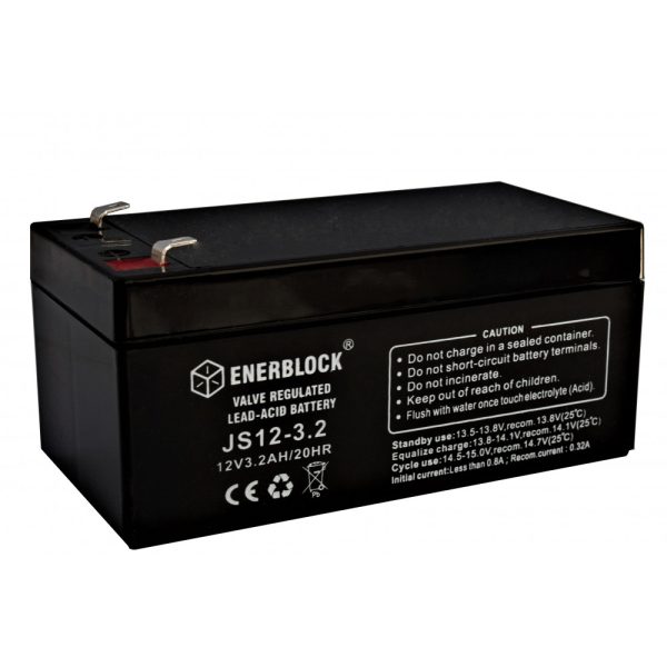 Enerblock JS AGM General 12V 3.2Ah Akumulator