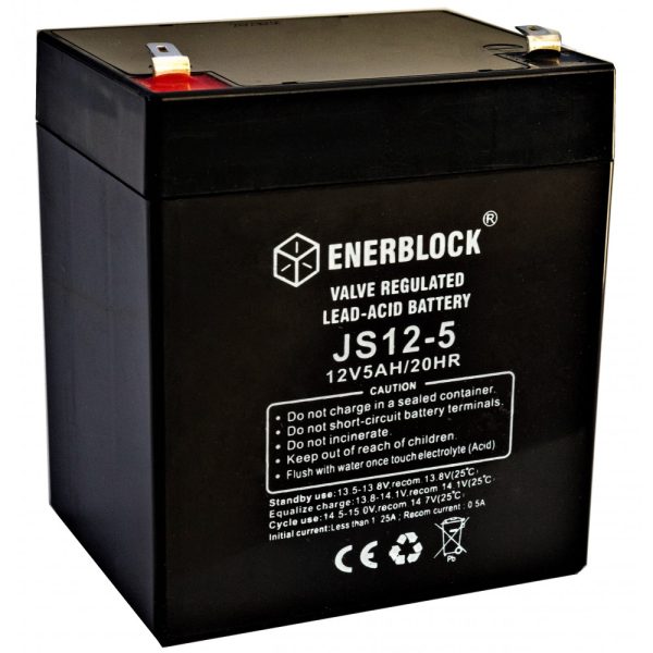 Enerblock JS AGM General 12V 5Ah Akumulator