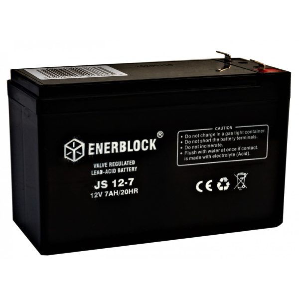 Enerblock JS AGM General 12V 7Ah Akumulator