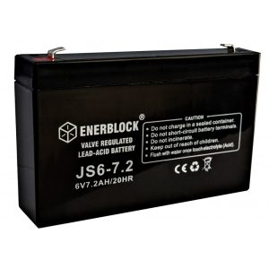 Enerblock JS AGM General 6V 7.2Ah Akumulator