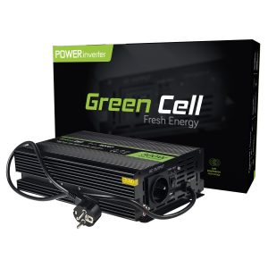 Green Cell 12V 230V 300W Tryb UPS Czysta sinusoida Przetwornica napięcia