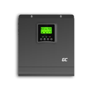 Green Cell 24VDC 230VAC 2000VA/2000W Inwerter solarny falownik Off Grid z ładowarką solarną MPPT