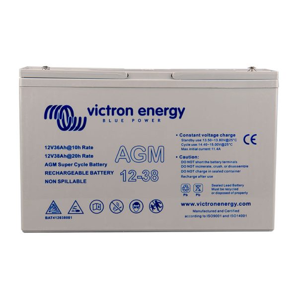 Victron Energy 12V 38Ah AGM Deep Cycle Akumulator
