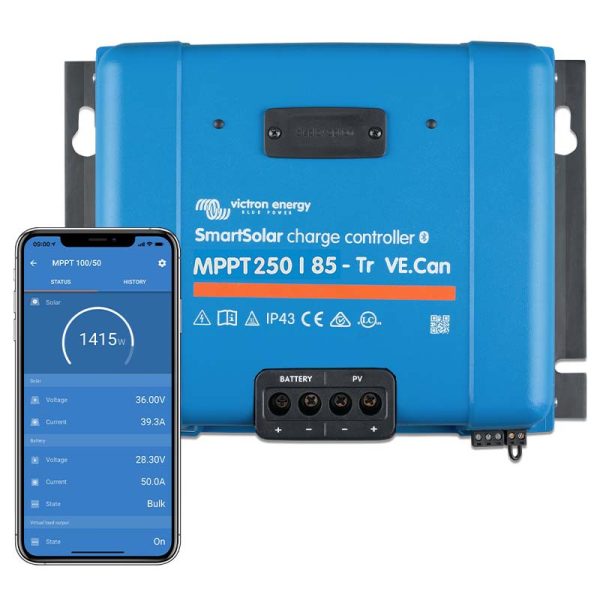 Victron Energy SmartSolar MPPT 250/85 TR VE.CAN Bluetooth Regulator ładowania