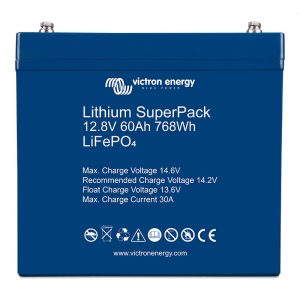 Victron Energy SuperPack 12.8V 60Ah LiFePO4 BMS Akumulator