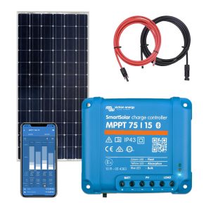 Zestaw solarny do kampera 175W - Sztywne panele fotowoltaiczne Victron Energy Victron Energy SmartSolar MPPT 75-15