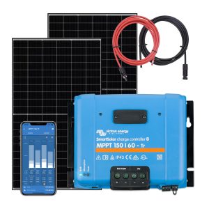 Zestaw solarny do kampera 820W - Sztywne panele fotowoltaiczne JA Solar Victron Energy SmartSolar MPPT 150-60 TR
