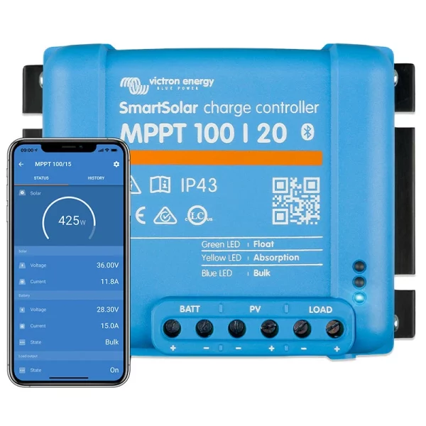 Victron Energy SmartSolar MPPT 100/20 Bluetooth Regulator ładowania