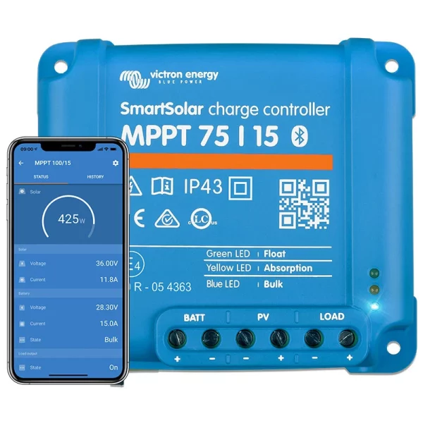 Victron Energy SmartSolar MPPT 75/15 Bluetooth Regulator ładowania