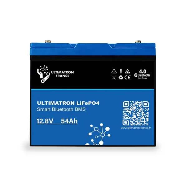 ULTIMATRON UBL 12.8V 54Ah LiFePO4 Smart BMS Bluetooth