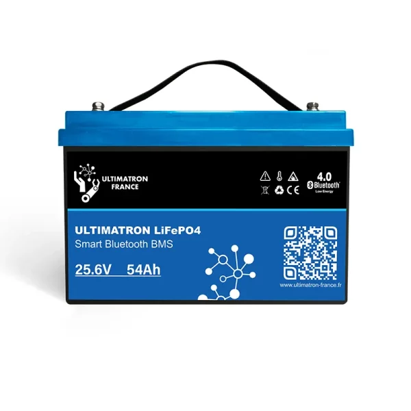 ULTIMATRON UBL 25.6V 54Ah LiFePO4 Smart BMS Bluetooth