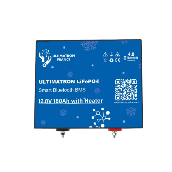 ULTIMATRON ULM 12.8V 180Ah LiFePO4 Smart BMS Bluetooth akumulator podsiedzeniowy - Heating